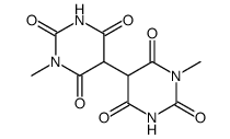 1,1'-dimethyl[5,5']bipyrimidinyl-2,4,6,2',4',6'-hexaone Structure