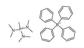 tris(dimethylamino)methylphosphonium tetraphenylborate Structure