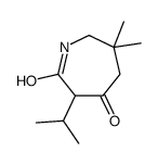 6,6-dimethyl-3-propan-2-ylazepane-2,4-dione Structure