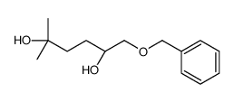 (2S)-5-methyl-1-phenylmethoxyhexane-2,5-diol Structure