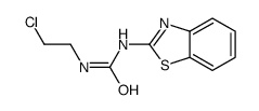 1-(1,3-benzothiazol-2-yl)-3-(2-chloroethyl)urea Structure