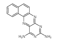 naphtho[1,2-g]pteridine-9,11-diamine结构式
