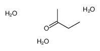 butan-2-one,trihydrate Structure