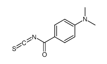 4-(dimethylamino)benzoyl isothiocyanate Structure