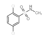 Benzenesulfonamide, 2,5-dichloro-N-methyl-结构式