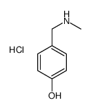 4-[(MethylaMino)Methyl]phenol hydrochloride Structure