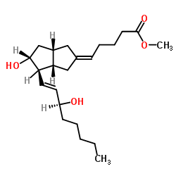 Carbaprostacyclin methyl ester Structure