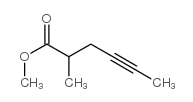 Methyl 2-Methyl-4-hexynate结构式