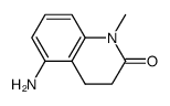 5-amino-1-Methyl-1,2,3,4-tetrahydroquinolin-2-one结构式