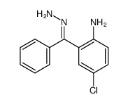 4-chloro-2-(hydrazono(phenyl)methyl)aniline结构式