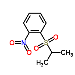 1-(异丙基磺酰基)-2-硝基苯结构式
