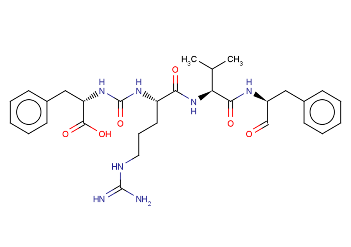 SP-Chymostatin B Structure