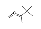 3,4,4-trimethyl-1,2-pentadiene结构式