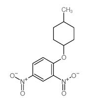 1-(4-methylcyclohexyl)oxy-2,4-dinitro-benzene结构式