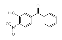 (3-methyl-4-nitro-phenyl)-phenyl-methanone结构式