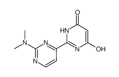 2'-dimethylamino-6-hydroxy-2,4'-bipyrimidin-4(3H)-one Structure
