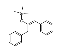 trimethylsilyl enol ether of dibenzyl ketone Structure