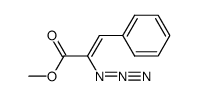 (Z)-methyl 2-azido-3-phenylacrylate结构式