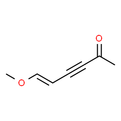 5-Hexen-3-yn-2-one, 6-methoxy-, (E)- (9CI)结构式