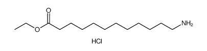 Dodecanoic acid, 12-amino-, ethyl ester, hydrochloride ()结构式