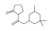 trimethyl cyclohexyl acetyl cyclopentanone结构式