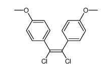 (Z)-1,2-dichloro-1,2-bis(4-methoxyphenyl)ethene Structure
