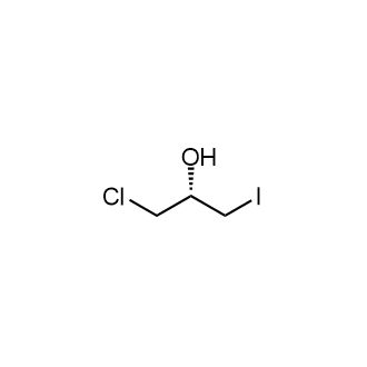 (S)-1-氯-3-碘丙烷-2-醇结构式