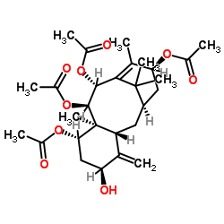 2-Deacetoxydecinnamoyltaxinine J structure