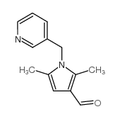 2,5-二甲基-1-吡啶-3-甲基-1H-吡咯-3-甲醛结构式