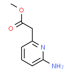 Methyl 2-(6-aminopyridin-2-yl)acetate Structure