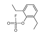 1,3-diethyl-2-fluorosulfonyloxybenzene结构式