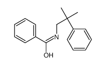 N-(2-methyl-2-phenylpropyl)benzamide Structure