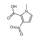 1-甲基-3-硝基-1H-吡咯-2-羧酸结构式