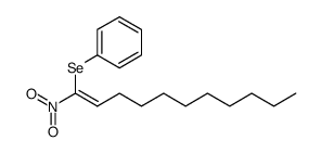 ((Z)-1-Nitro-undec-1-enylselanyl)-benzene结构式