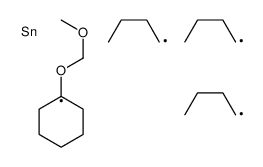 tributyl-[1-(methoxymethoxy)cyclohexyl]stannane结构式