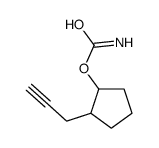 Carbamic acid, 1-(2-propynyl)cyclopentyl ester (6CI,7CI) Structure
