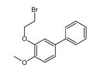 2-(2-bromoethoxy)-1-methoxy-4-phenylbenzene Structure