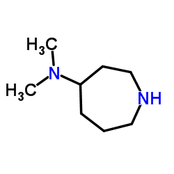 N,N-Dimethyl-4-azepanamine结构式