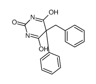 5-benzyl-5-phenylbarbituric acid结构式
