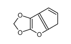 5H-Cyclopenta[4,5]furo[2,3-d]-1,3-dioxole (9CI)结构式