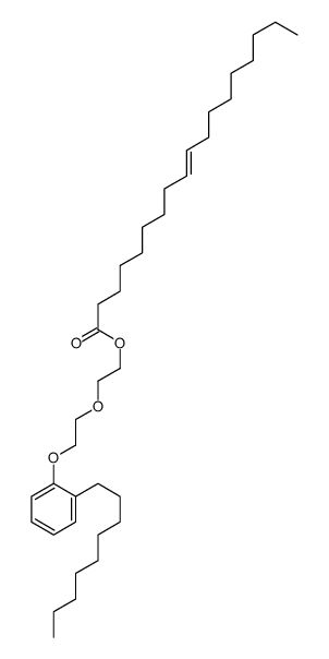 2-[2-(nonylphenoxy)ethoxy]ethyl oleate Structure