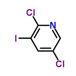 2,5-Dichloro-3-iodopyridine Structure