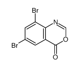6,8-dibromo-3,1-benzoxazin-4-one Structure