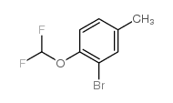 2-bromo-1-(difluoromethoxy)-4-methylbenzene Structure