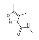 N,4,5-Trimethyl-1,2-oxazole-3-carboxamide Structure