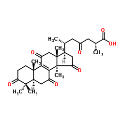 Ganoderic acid F structure
