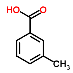 3-Methylbenzoic acid structure
