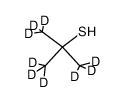 叔丁基硫醇-D9结构式