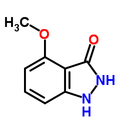 4-Methoxy-1,2-dihydro-3H-indazol-3-one Structure