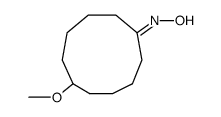 6-methoxy-cyclodecanone oxime结构式